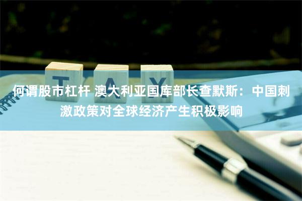 何谓股市杠杆 澳大利亚国库部长查默斯：中国刺激政策对全球经济产生积极影响