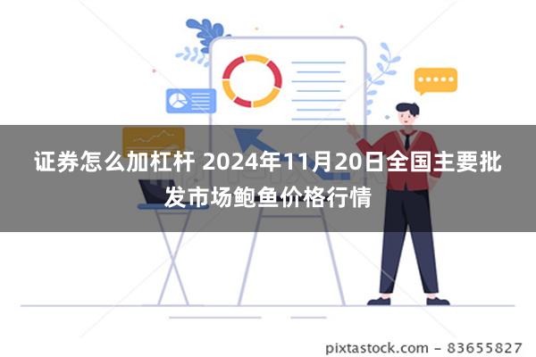 证券怎么加杠杆 2024年11月20日全国主要批发市场鲍鱼价格行情