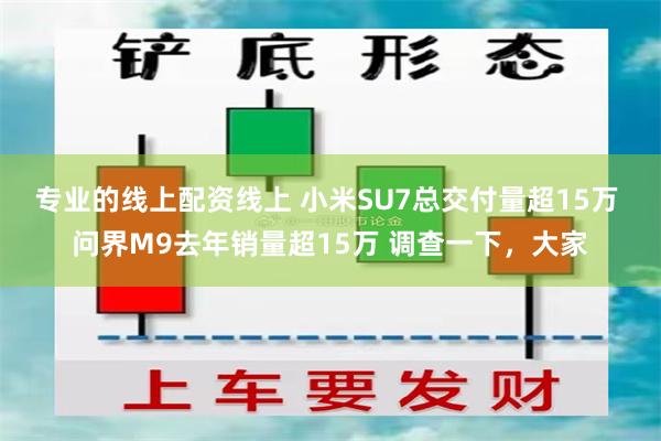 专业的线上配资线上 小米SU7总交付量超15万 问界M9去年销量超15万 调查一下，大家